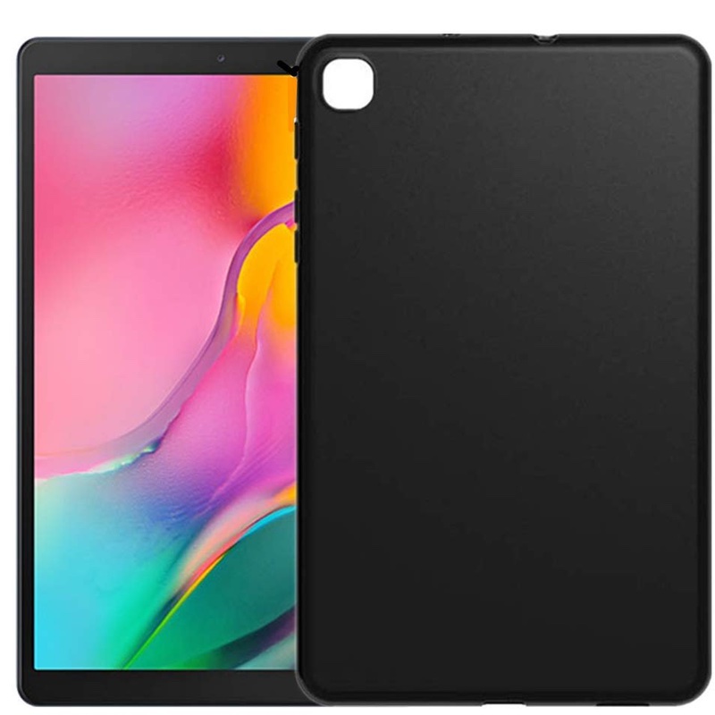 Silikoninis dėklas planšetei - juodas (Samsung Galaxy Tab A 10.1 2019 (T515) Silikoninis dėklas planšetei - juodas (Samsung Galaxy Tab A 10.1 2019 (T515)